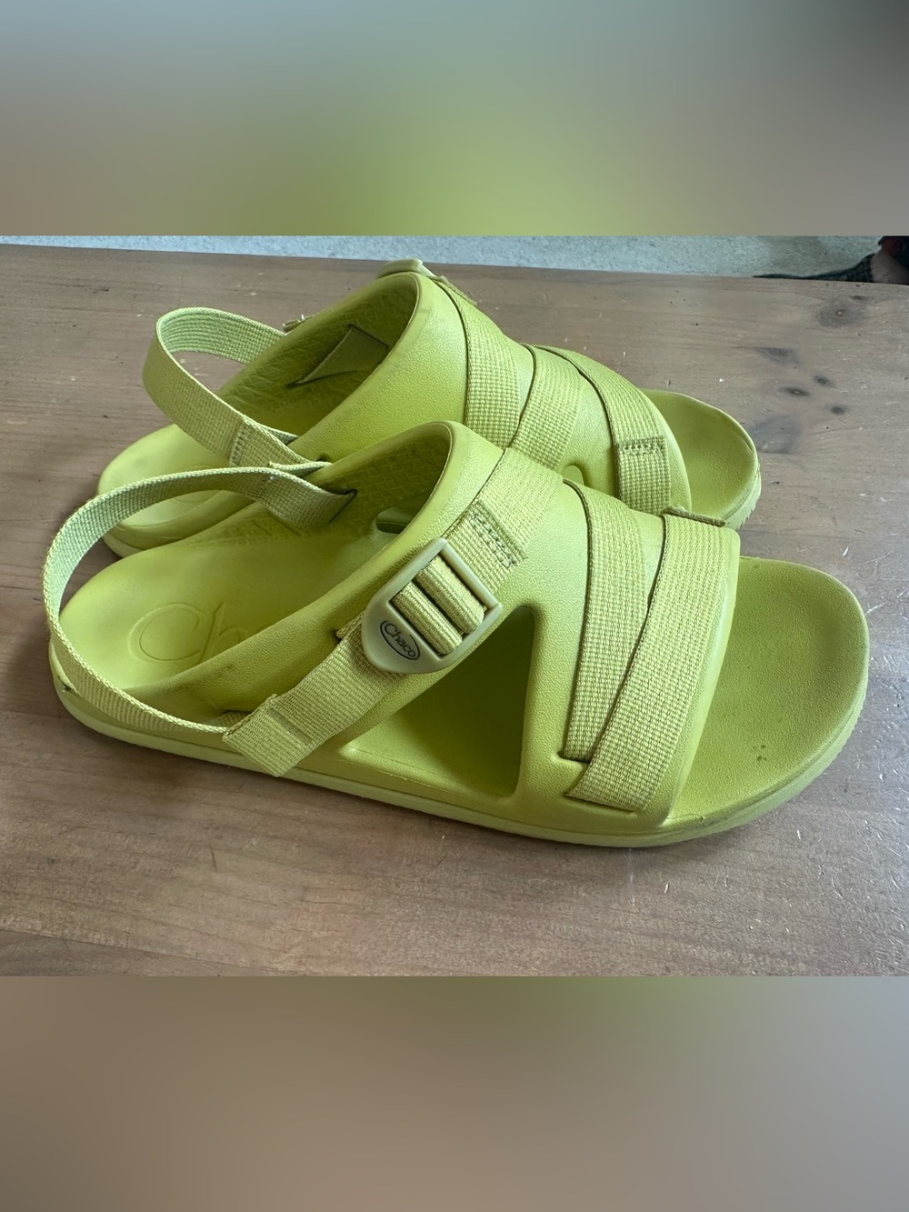 Chaco Women's Lime Green Sport Sandals Size 10